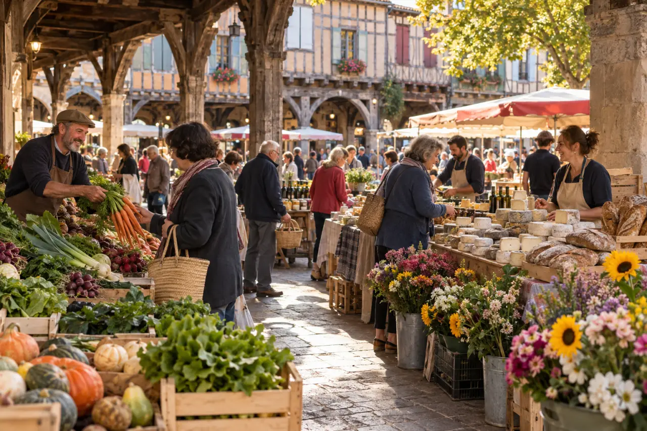 Marché de Mirepoix : le lundi pour la diversité, le jeudi pour les producteurs