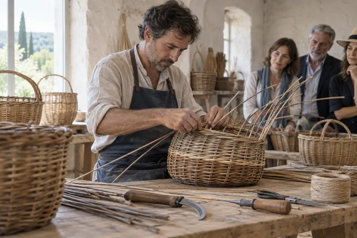 Journée du patrimoine Luberon avec démonstration d’un savoir-faire artisanal