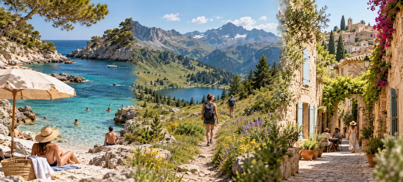 Été en France : mer, altitude ou villages pour des vacances à votre rythme